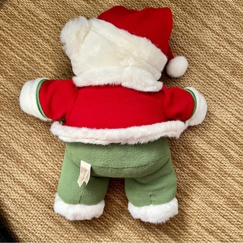 DanDee Christmas Teddy Bear Snowflake Friends Plush Sweater Hat 2005 15” - Picture 8 of 15
